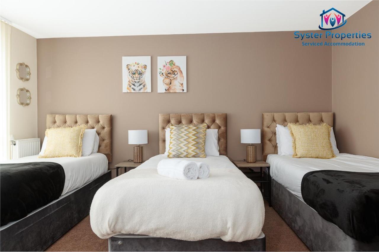 Syster Properties Serviced Accommodation Leicester 5 Bedroom House Glen View 외부 사진